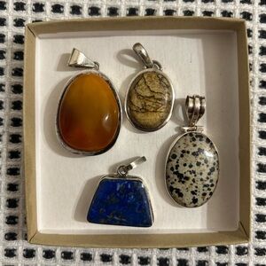 Semi precious pendants